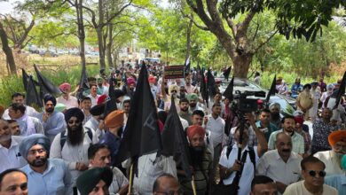Punjab pensioners protest