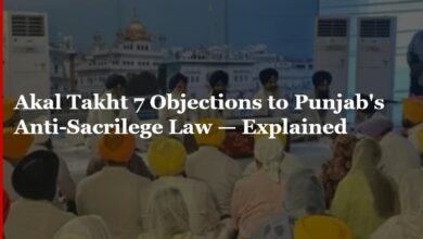 Akal Takht 7 Objections