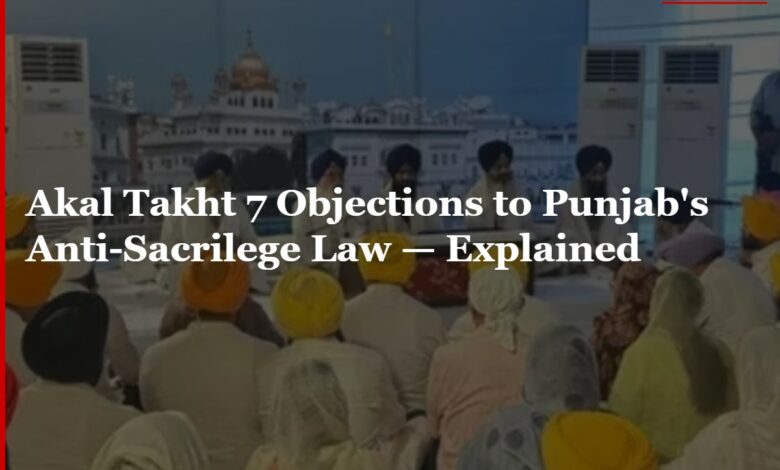 Akal Takht 7 Objections