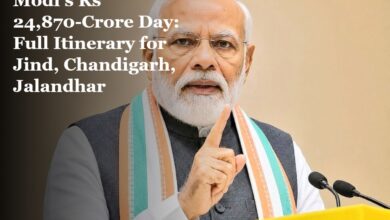 PM Modi in Punjab Haryana
