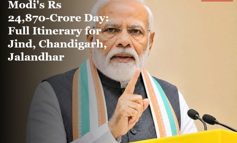 PM Modi in Punjab Haryana