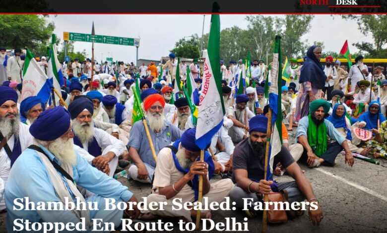 Shambhu border farmers stopped