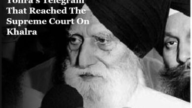 Gurcharan Singh Tohra On Khalra