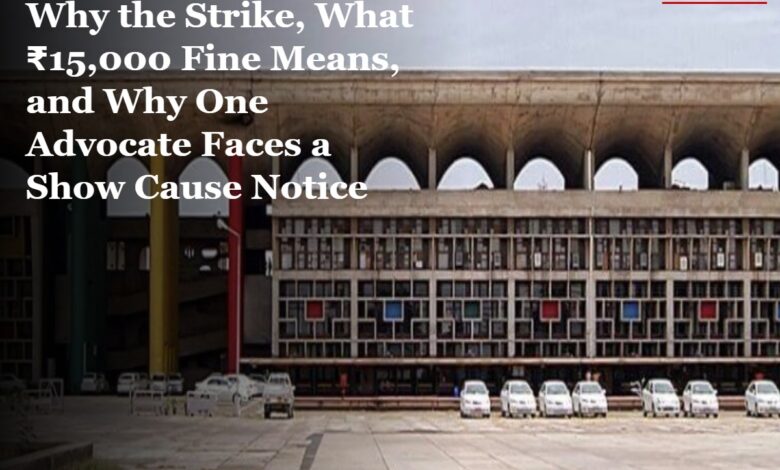 punjab haryana lawyers strike
