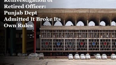 Reinvestigation of Retired Officer