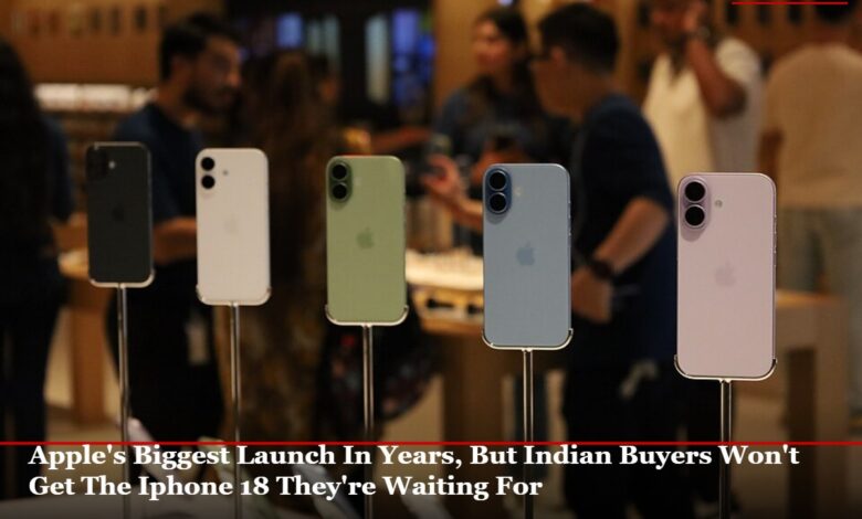 iPhone 18 Launch Date India