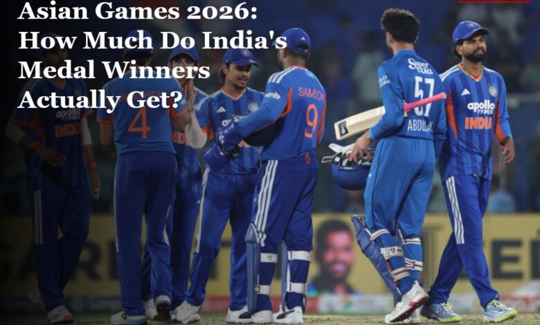 Asian Games Medal Winners Cash Prize