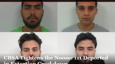 Canada Extortion Crackdown