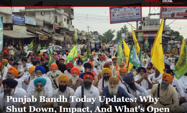Punjab Bandh Today