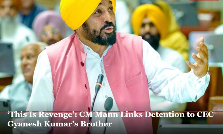 Bhagwant Mann Airport Detention