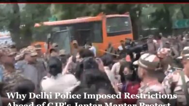 Delhi Police Restrictions