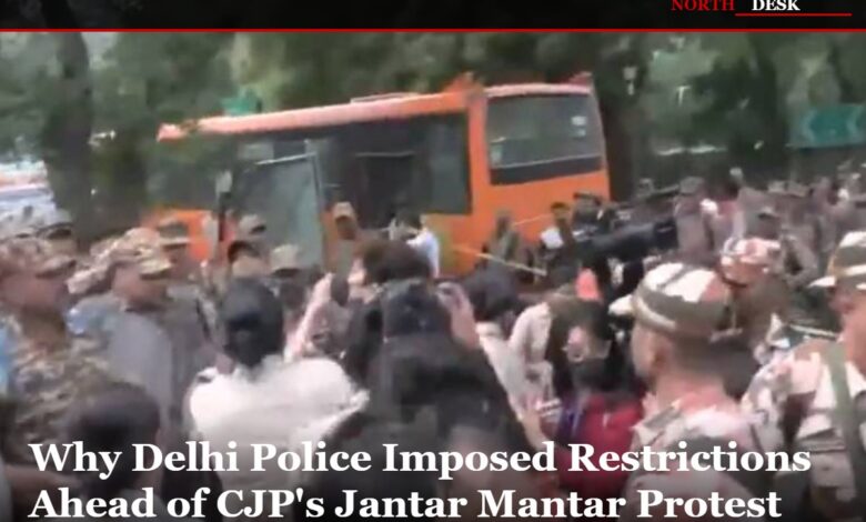 Delhi Police Restrictions
